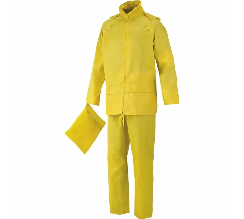 Conjunto Impermeable Poliéster-Pvc Talla S-3Xl