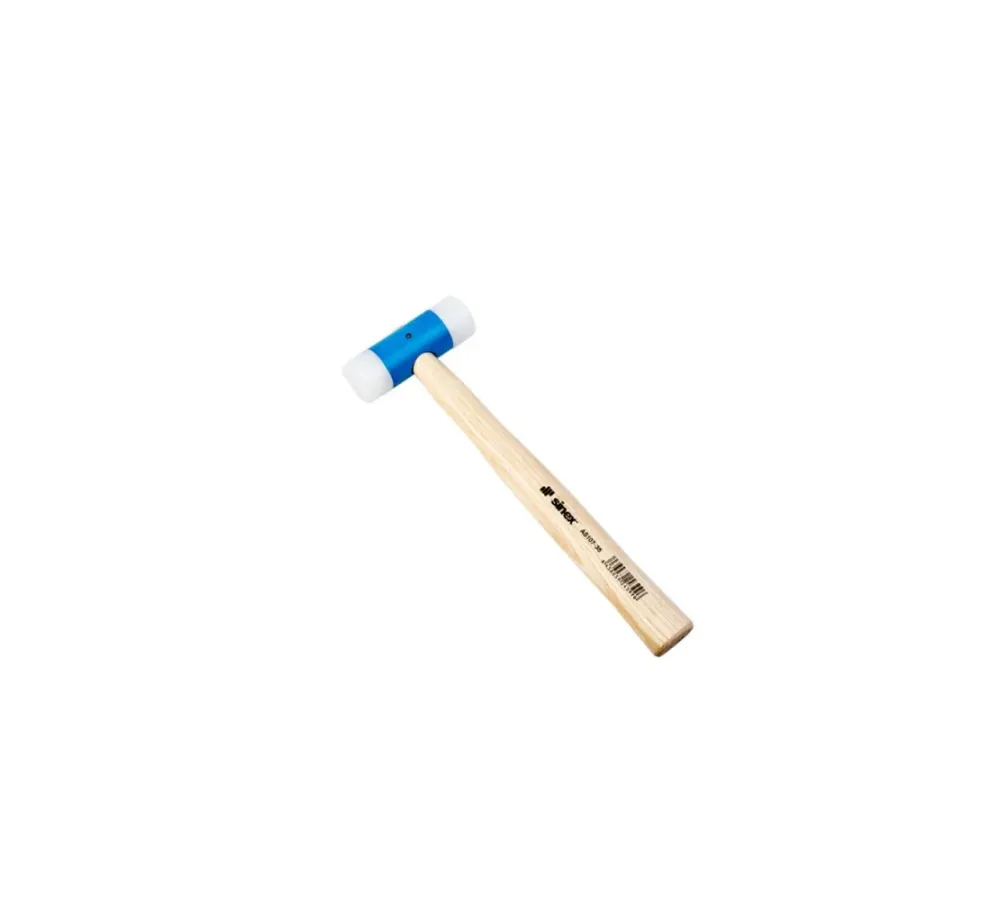 MARTILLO BOCA DE NYLON R-107 - MANGO DE MADERA Ø 34 mm