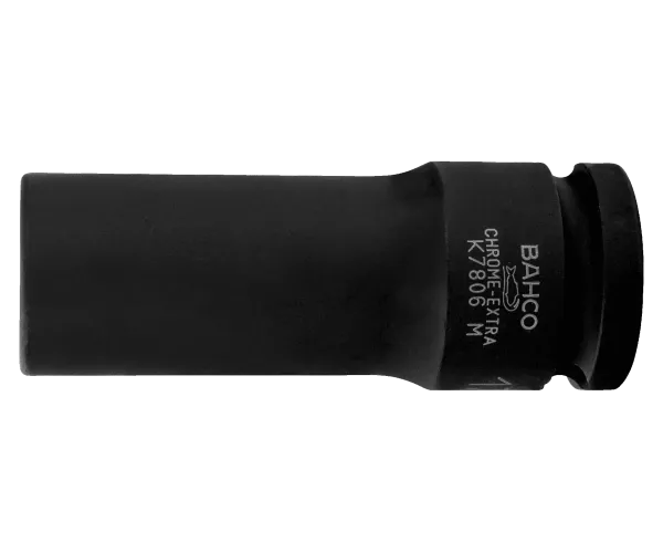 VASO DE IMPACTO 1/2” LARGO K7806 - 11 mm
