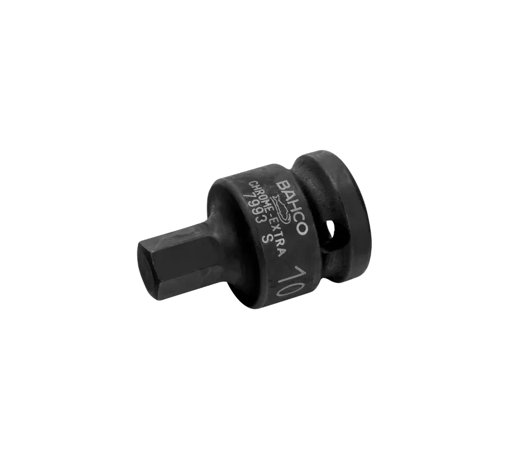 VASO DE IMPACTO 1/2” CON PUNTA HEXAGONAL  7993S - 10 mm