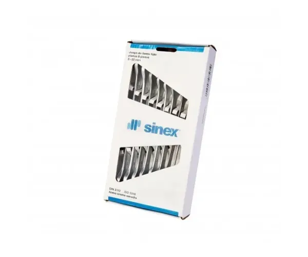 JUEGO DE LLAVES FIJAS 12 PZAS.SINEX