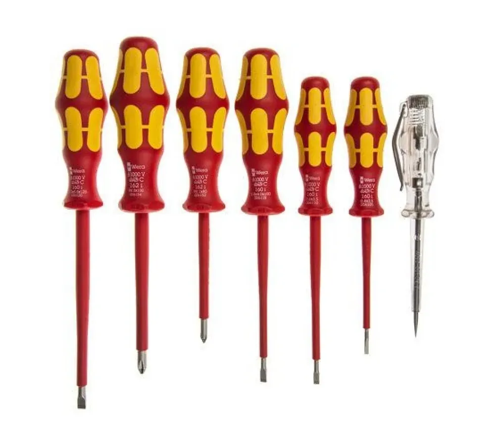 JUEGO DESTORNILLADORES WERA 160i/7