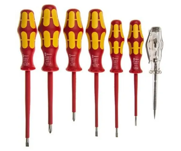 JUEGO DESTORNILLADORES WERA 160i/7