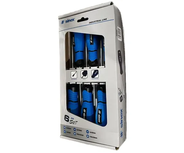 JUEGO DE 6 DESTORNILLADORES SINEX