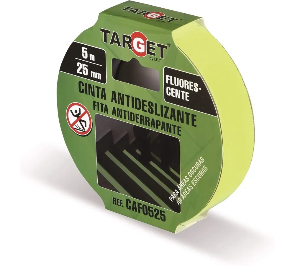 CINTA ADHESIVA ZONAS OSCURAS   5MX25 MM. CAF0525