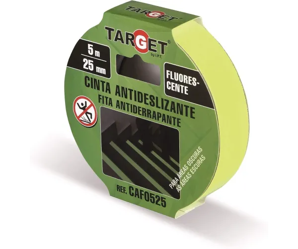 CINTA ADHESIVA ZONAS OSCURAS   5MX25 MM. CAF0525