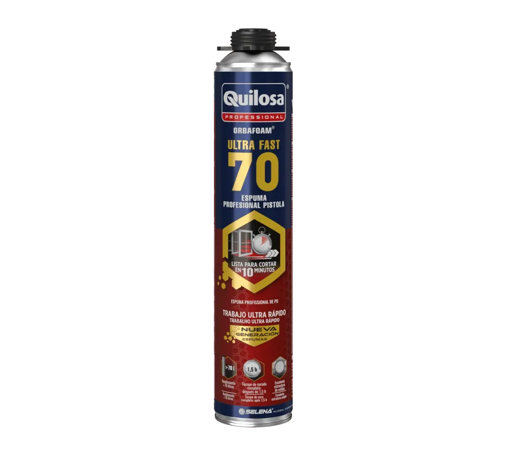 ESPUMA PROFESIONAL QUILOSA ULTRA-FAST 70