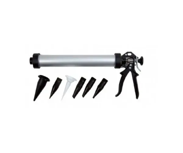 Pistola para masilla-cemento capacidad 600 ml