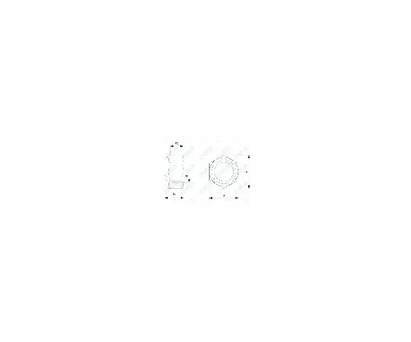 TUERCA 980 C8 M10 ZN
