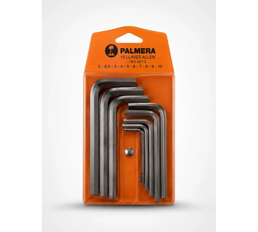 JUEGO LLAVES ALLEN 10 PIEZAS PALMERA