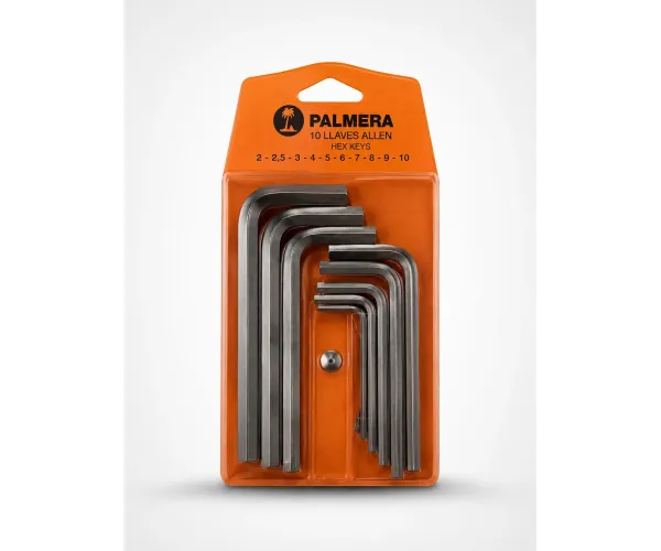 JUEGO LLAVES ALLEN 10 PIEZAS PALMERA