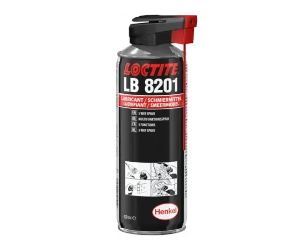 LUBRICANTE 8201 MULTIUSOS 5 FUNCIONES 400 ML