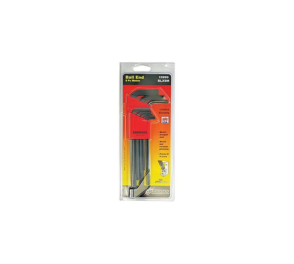 JUEGO LLAVE BONDHUS METRICO 10999