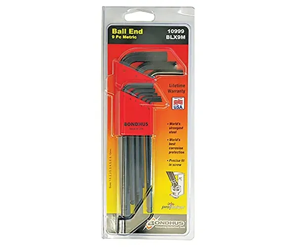 JUEGO LLAVE BONDHUS METRICO 10999
