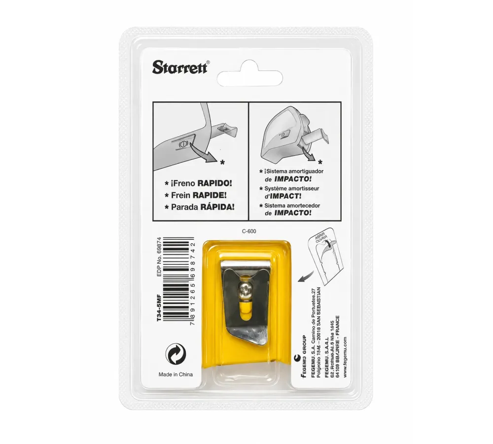 FLEXOMETRO STARRET 5x19 MM. T34-5MF