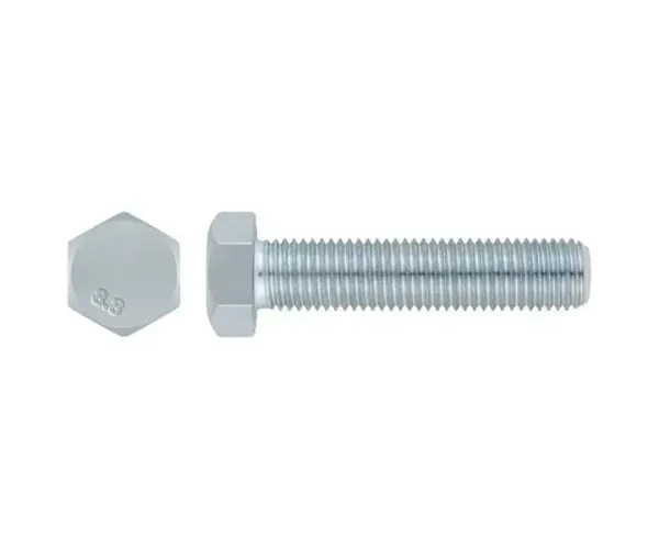 Din 933 8.8 Cincado Tornillo Hexágonal 12x130