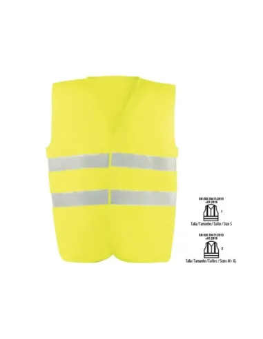 Chalecos-HV714YEL STRAND S -XXL