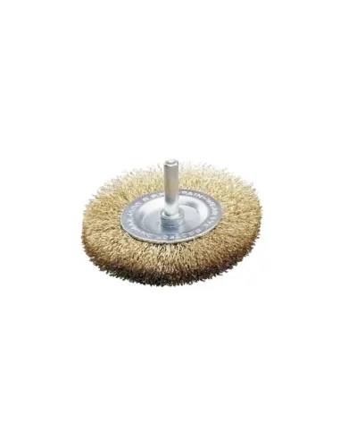 CEPILLO DISCO BRICOLAGE ALAMBRE ONDULADO 0,2MM, Ø 50