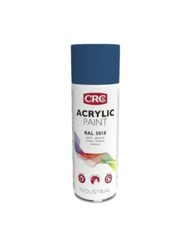 Pintura acrílica de secado rápido. ACRYLIC PAINT Color azul RAL 5010