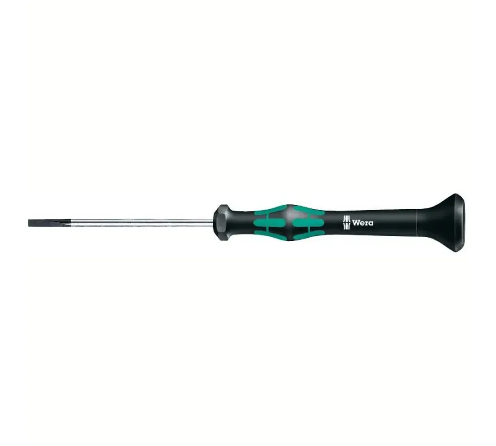 2035 - Destornillador boca plana, para electrónica 0,8x137 mm