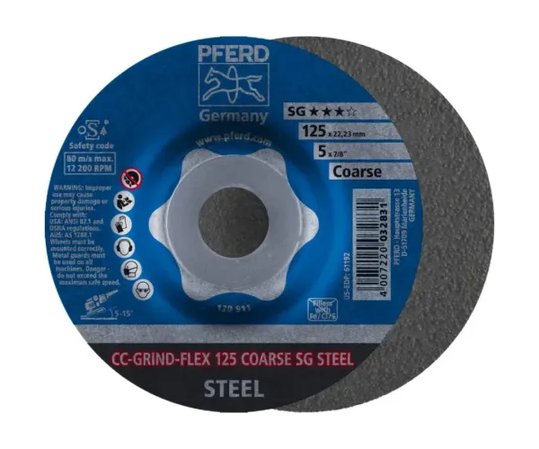 CC-GRIND-FLEX 125 COARSE SG STEEL
