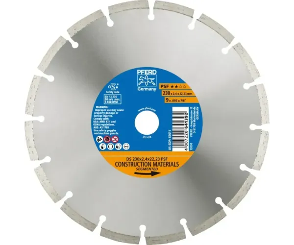 DISCO DIAMANTE DS 230 x 2,4 x 22,23 PSF