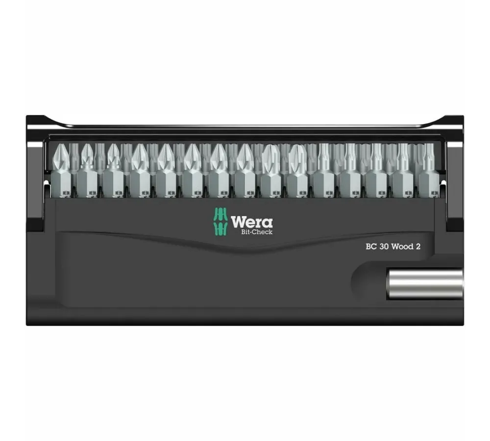Jgo puntas Bit-Check 30 Wood 2 Wera
