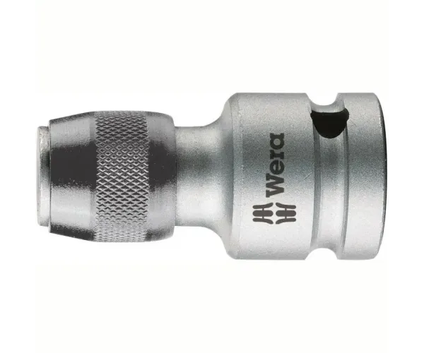 Adaptador puntas de cambio rápido 1/2" para puntas 1/4" 50mm Wera