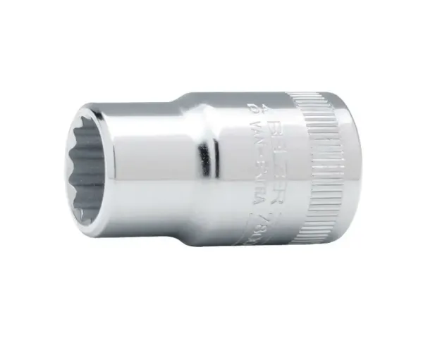 7800 - Llave de vaso 1/2”, bihexagonal 12 mm