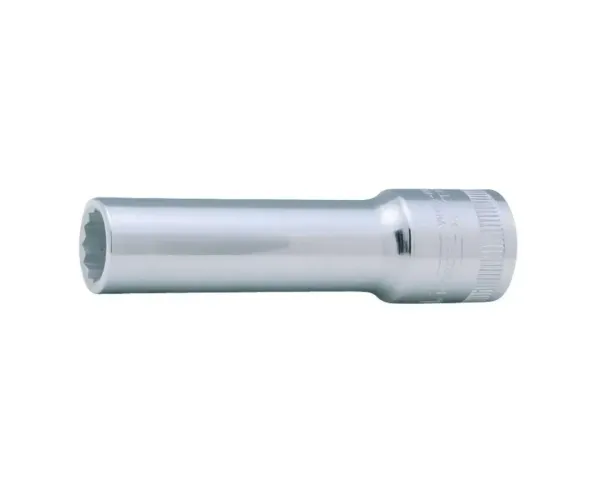 7805DM - Llave de vaso 1/2” bihexagonal, serie larga 19 mm