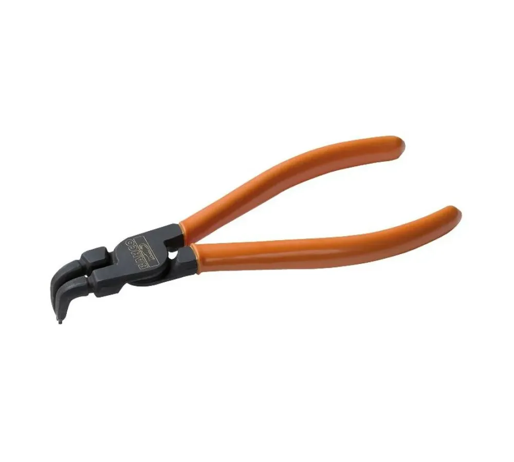 2890 - Alicate para arandelasinterior punta curva 127 mm