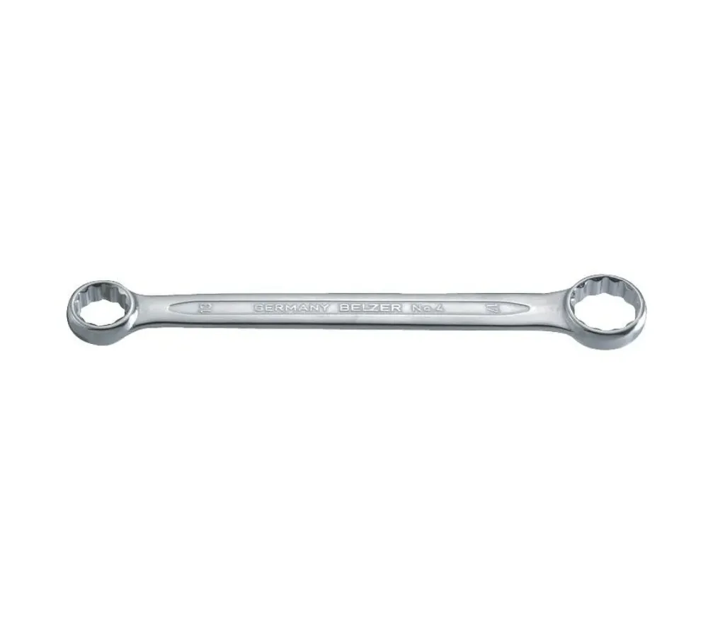 4M - Llave de estrella plana de dos bocas 10x11 mm