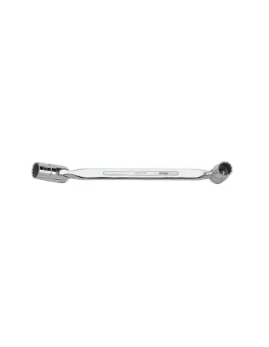 4040M - Llave de vaso articulada de dos bocas 8x9 mm