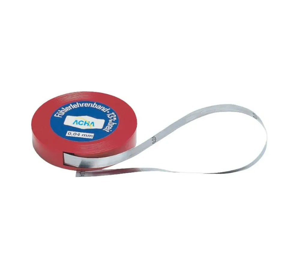 CINTA DE ESPESORES CALIBRADA DE ACERO 1M X 12,7MM 0,02MM