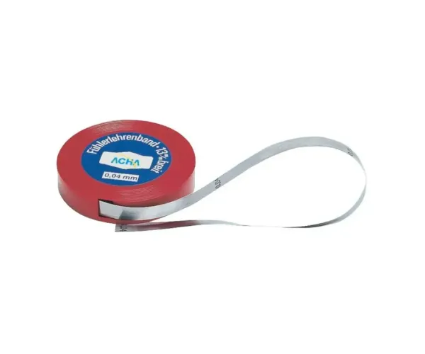 CINTA DE ESPESORES CALIBRADA DE ACERO 1M X 12,7MM 0,09MM