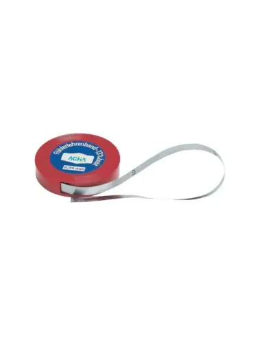 CINTA DE ESPESORES CALIBRADA DE ACERO 5M X 12,7MM 0,05MM