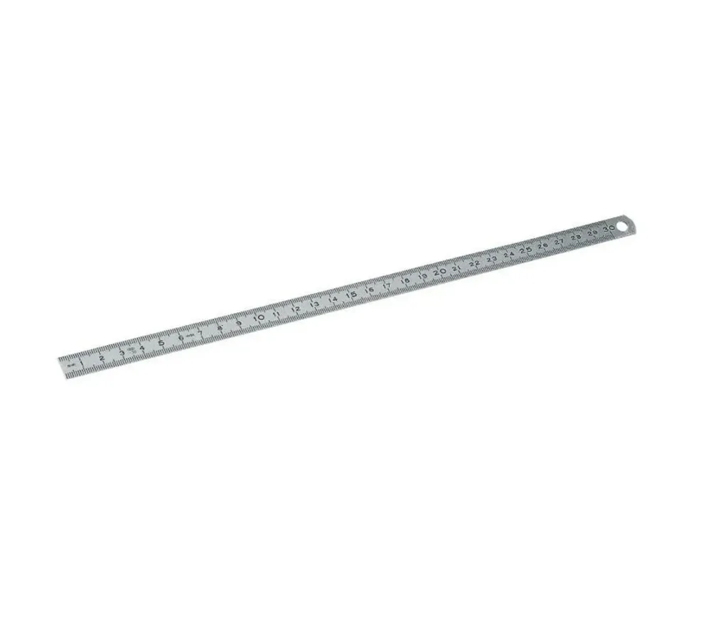 Regla flexible inoxidable 250 x 13 x 0,5mm