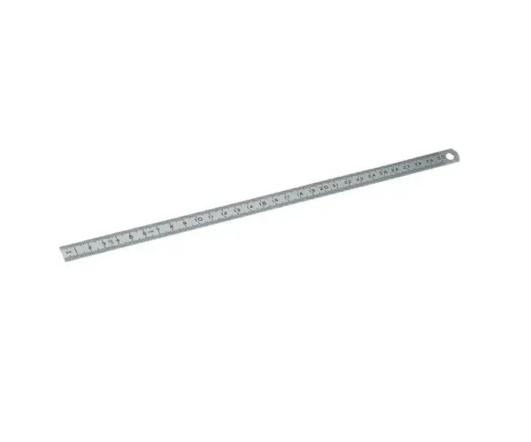 Regla flexible inoxidable 300 x 13 x 0,5mm