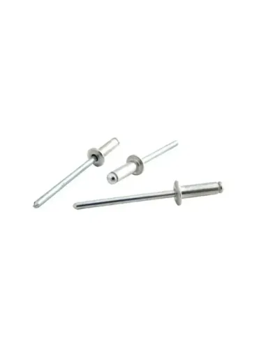 Remache Aluminio/Acero Cabeza Alomada UNE - EN - ISO 15977 - 4,8 x 18