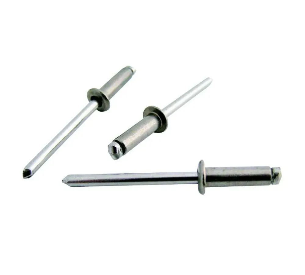 Remache Inox A-2/Inox A-2 Cabeza Alomada UNE - EN - ISO 15983 - 4,8 x 12