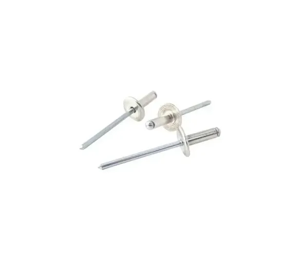 Remache Aluminio/Acero Cabeza Ancha Diámetro 14,0 mm. - 4,8 x 16