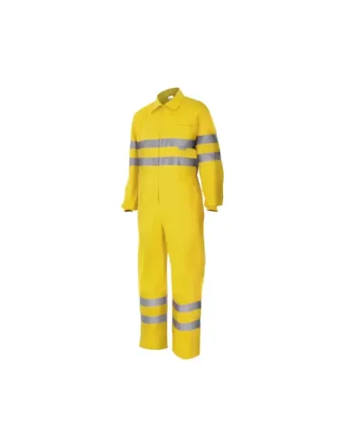Mono De Alta Visibilidad. Amarillo Fluor Talla S-3Xl