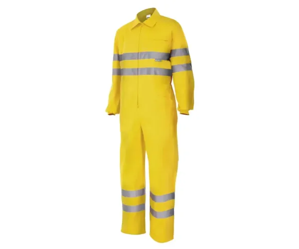 Mono De Alta Visibilidad. Amarillo Fluor Talla S-3Xl