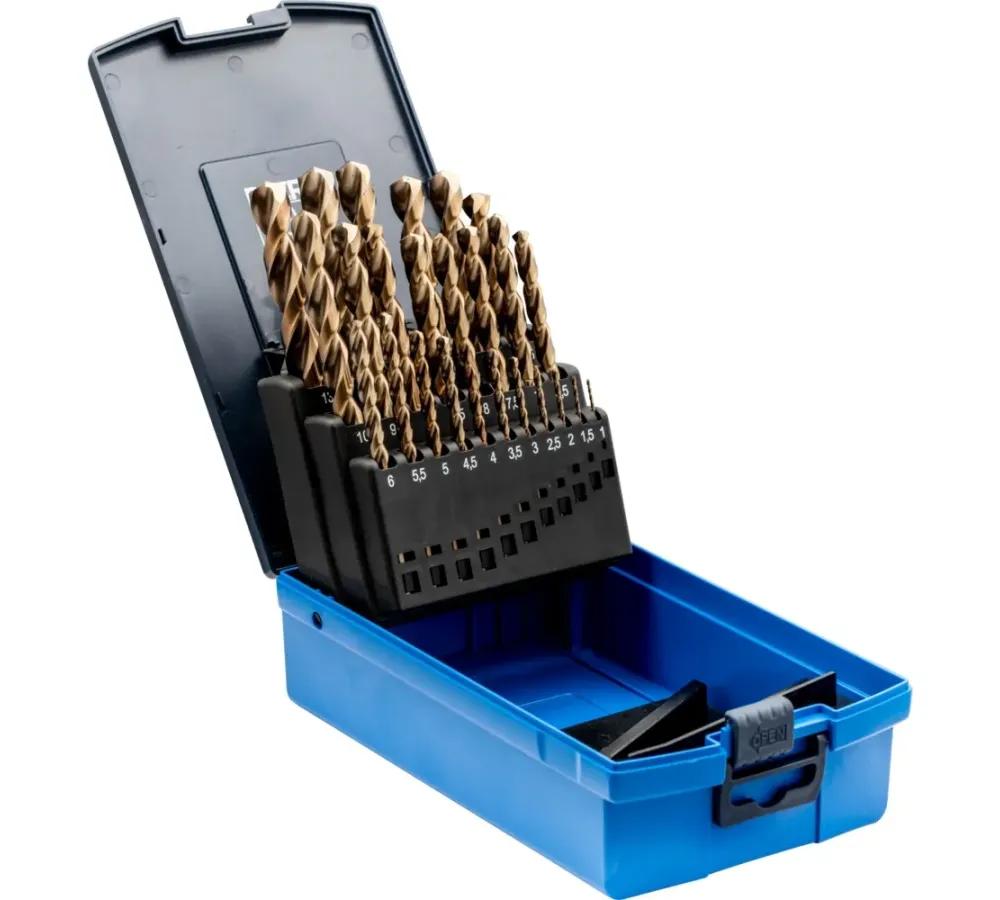 SET BROCAS DIN338 HSSE N1-13 INOX 25 UN