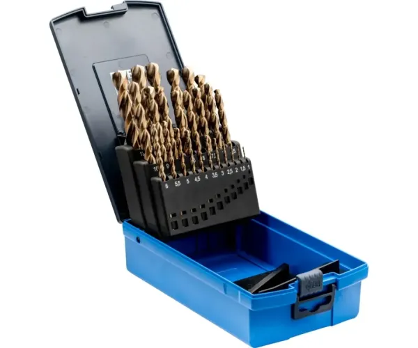 SET BROCAS DIN338 HSSE N1-13 INOX 25 UN