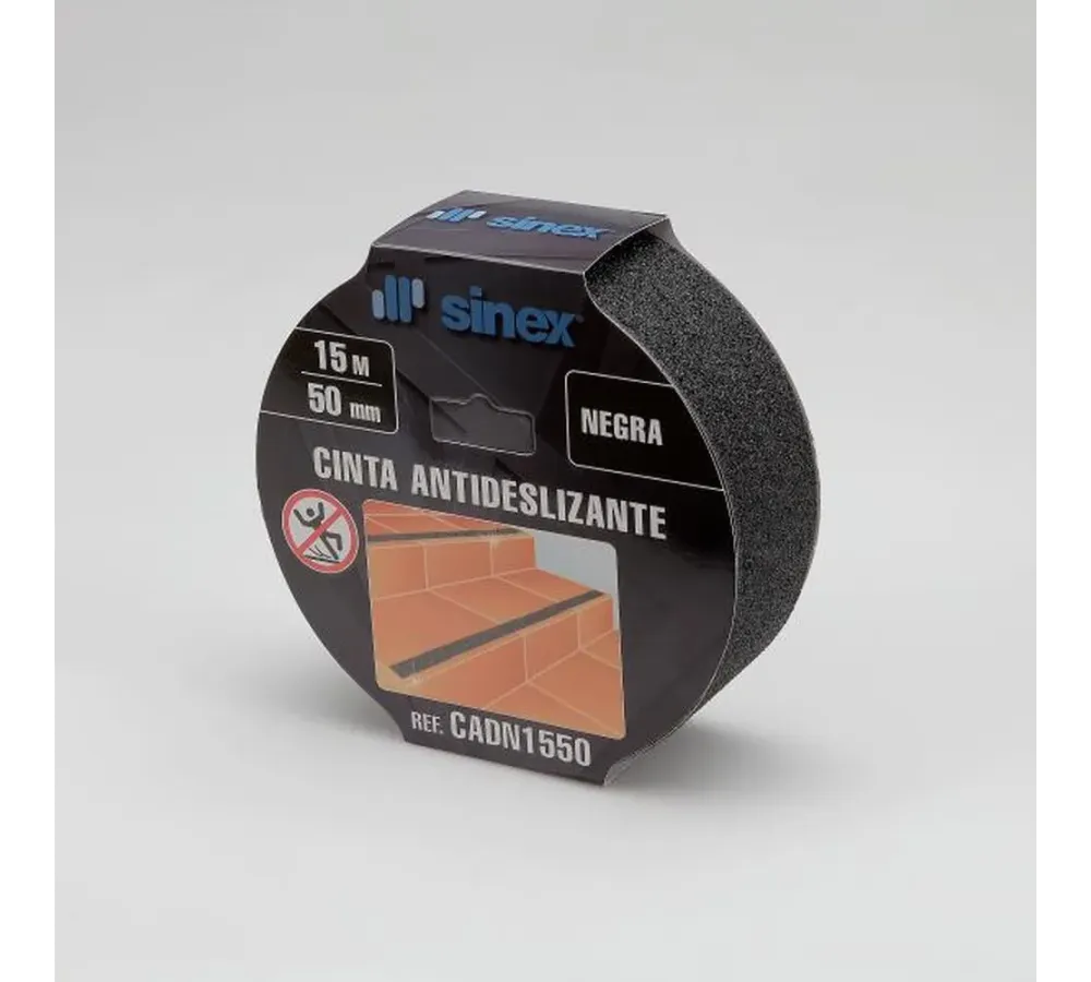 Cinta Antideslizante Amarilla/Negra 10 m 50 mm