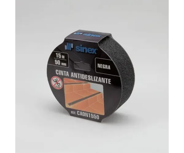 Cinta Antideslizante Amarilla/Negra 10 m 50 mm