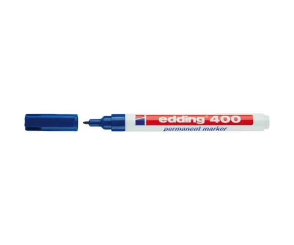 Rotulador permanente 400 azul edding