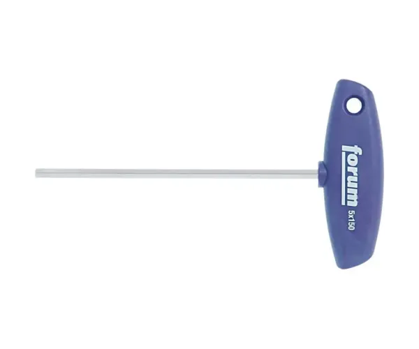 Llave de pipa hexagonal 6,0x150mm mango T FORUM