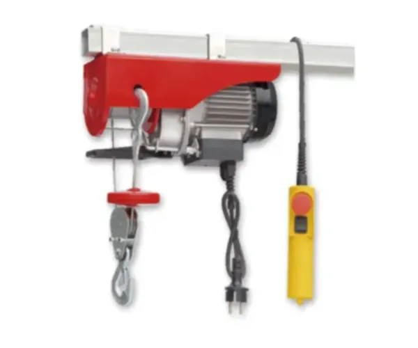 Polipasto eléctrico de cable 125/250 kg - 12 m